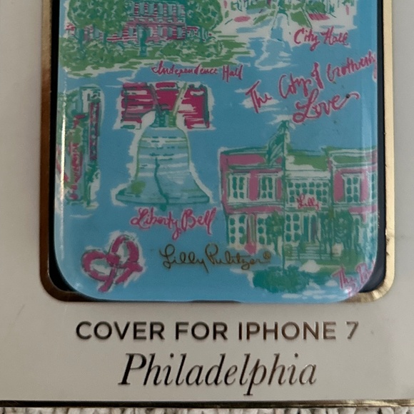 Lilly Pulitzer Philadelphia iPhone 7 Case - Picture 6 of 8